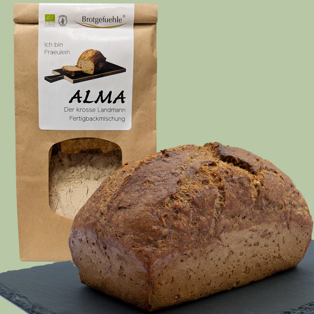 ALMA -  glutenfreie Bio-Brotbackmischung