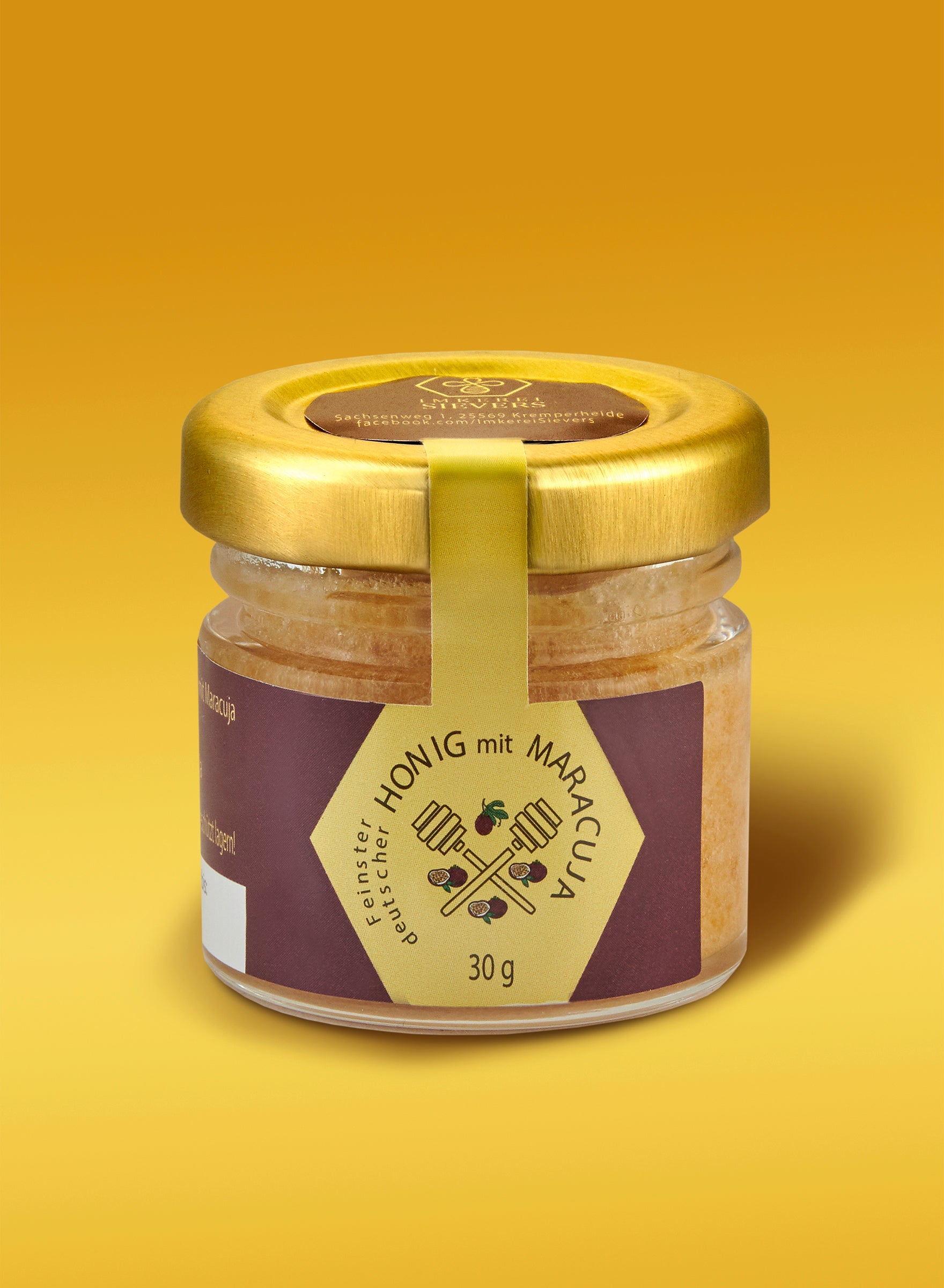 Honig mit Maracuja