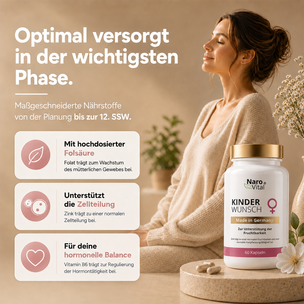 Kinderwunsch – Pränatale Vitamine