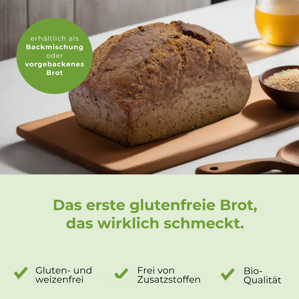 ALMA -  glutenfreie Bio-Brotbackmischung