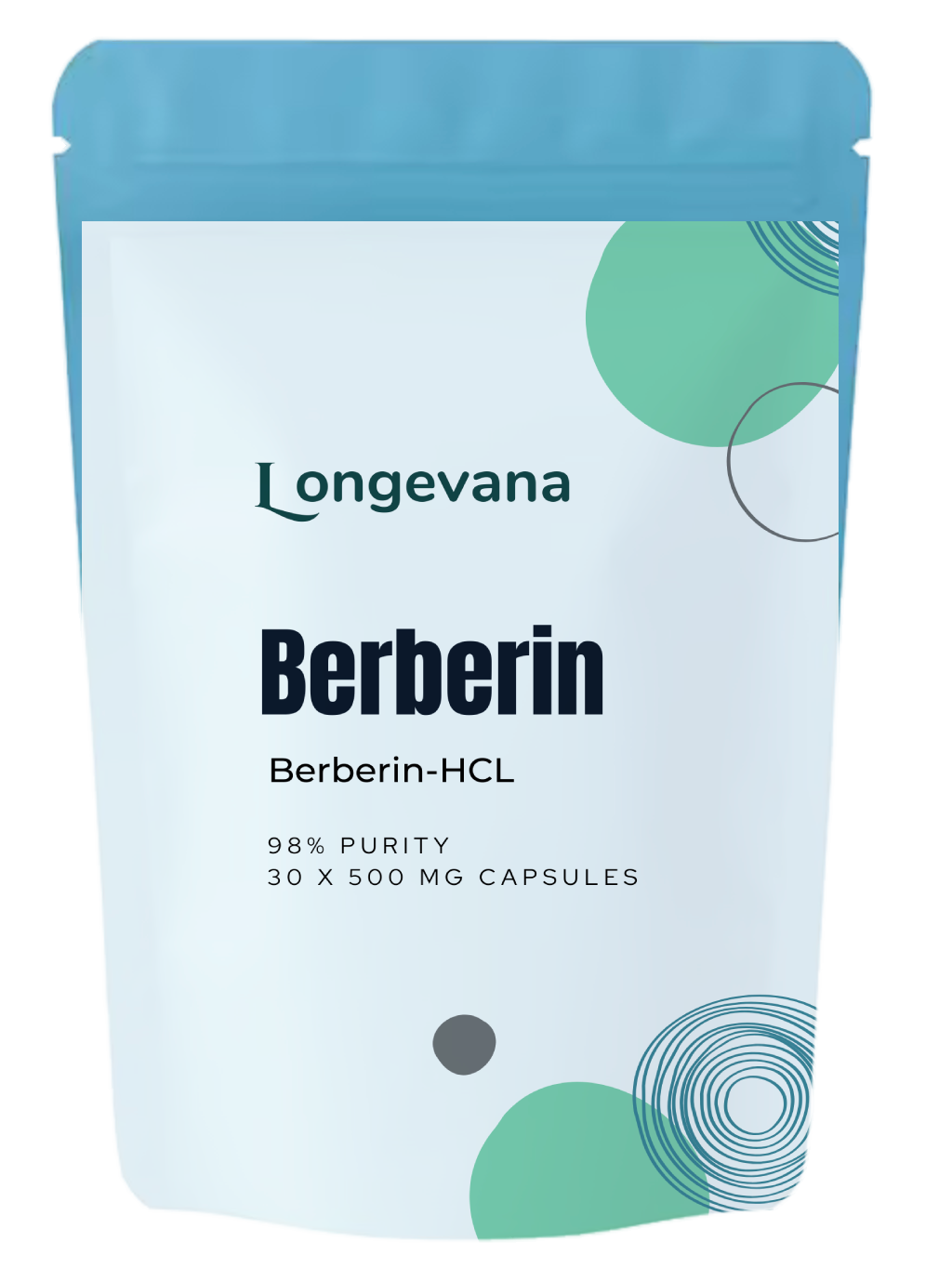 Berberin 99% – 500mg Capsules